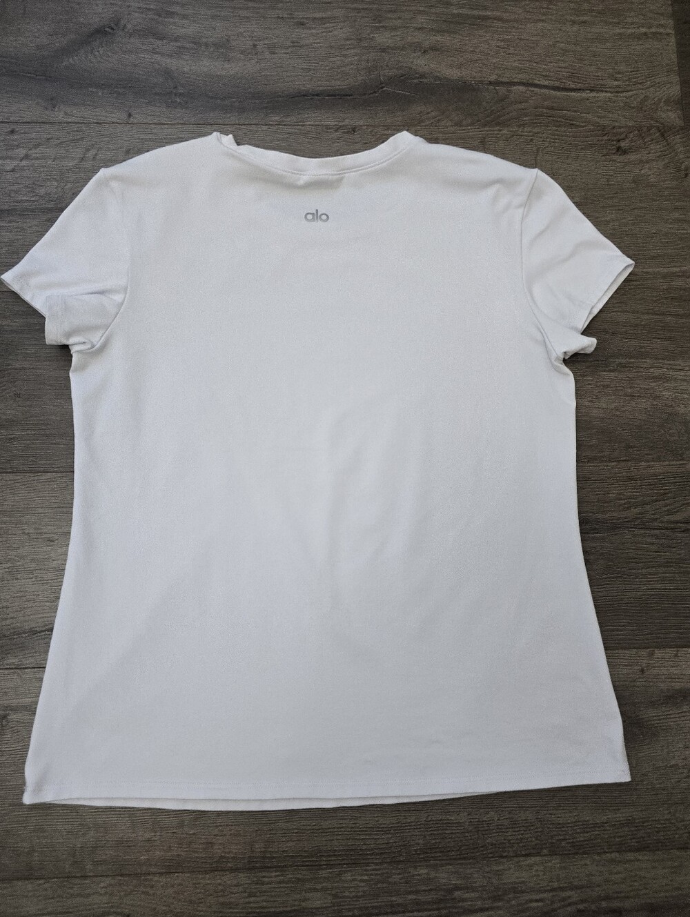 Alo Basic White Tee Size Medium